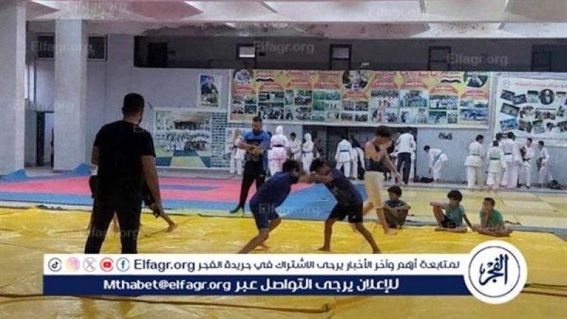 مركز تدريب لعبة المصارعة