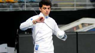 محمد ياسين يواجه بطل اليابان في سلاح سيف المبارزة بأولمبياد باريس 2024